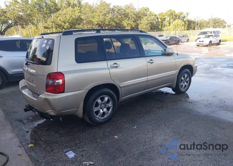 2005 Toyota Highlander V6 из США, поврежденный, VIN JTEDP21A250047632